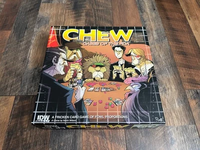 CHEW: Cases of the FDA Card Game (IDW GAMES) Complete with Comic Book! - Image 1 of 4
