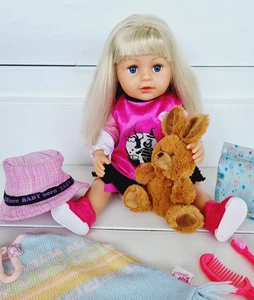 Zapf Creation Sally Baby Born Sister Große Schwester Puppe 43 cm 7 tlg Set - Bild 1 von 14