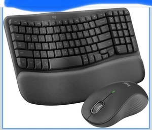 Wireless Bluetooth Logitech Wave Keys MK670 Combo Keyboard with Mouse - Picture 1 of 13