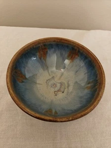 Sunset Canyon Studio Art Hand Thrown Pottery 5.5" Dessert Bowl Austin Tx USA - Picture 1 of 13