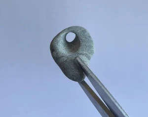 Hag Stone Natural Holey Beach Rock Dream Stone Wiccan Hex Protection Irish FD5 - Picture 1 of 6