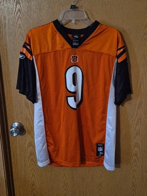 Camiseta deportiva de los Cincinnati Bengals #9 Palmer juvenil X-grande 18-20 Foto 1 de 4