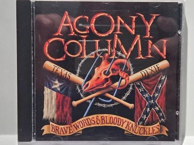 Brave Words & Bloody Knuckles by Agony Column (CD, 1990, Big Chief/Metal Blade) - Image 1 of 2