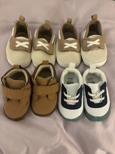 Infant Shoes, Lot Of Four - Picture 1 of 9