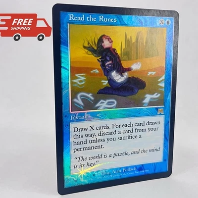 MTG Read The Runes Onslaught Foil Magic - Image 1 of 4