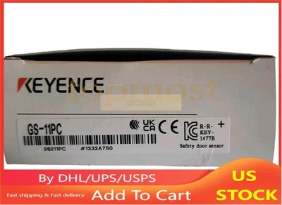 New KEYENCE GS-11PC Safety Interlocking Switch - Silver - Image 1 of 3
