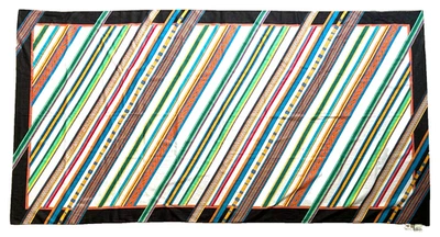 Hermes Long Italian Cotton Scarf Shawl Wrap in Box - 70" x 38" - Mint Condition - Image 1 of 4