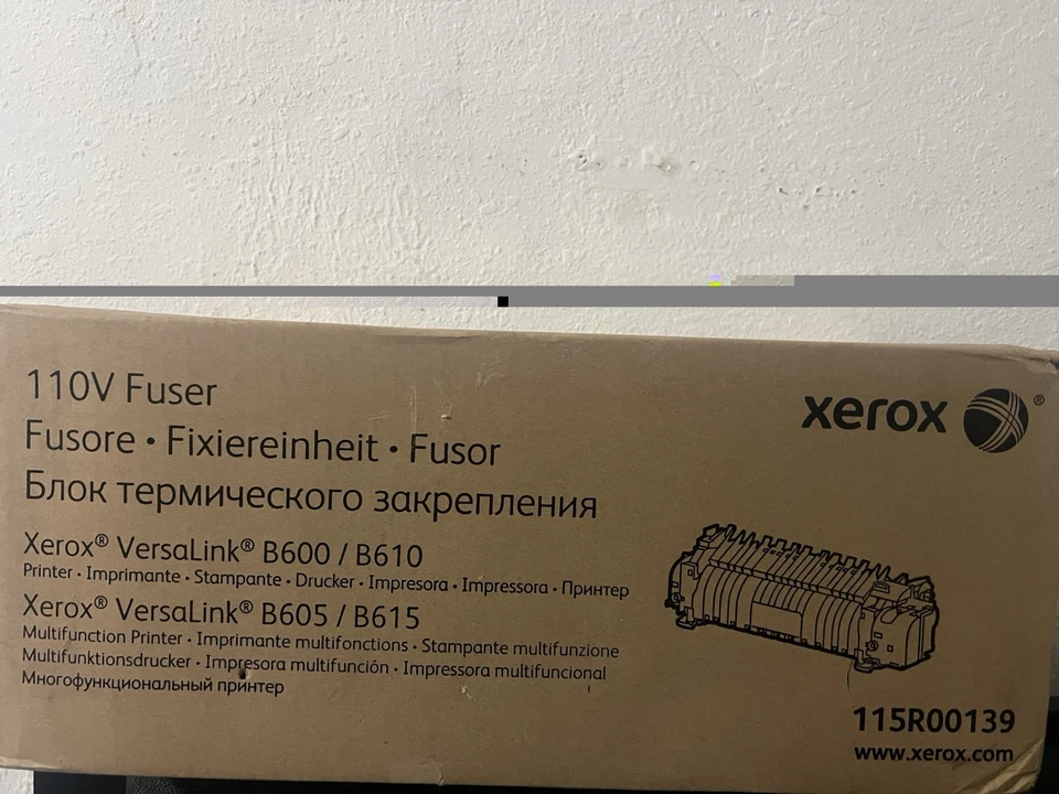Xerox 115R00139 Fuser Unit 110 Volt VersaLink B600 B610 B605 B615 - Image 1 of 1