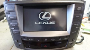 TESTED 2006 Lexus IS250 IS350 GPS Navigation Display Screen 86111-53140 OEM - Bild 1 von 7