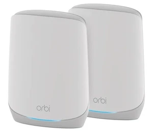 NETGEAR - Orbi 750 Series AX5200 Tri-Band Mesh Wi-Fi 6 System (2-pack) - White - Picture 1 of 20