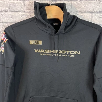 Nike Men Black Washington Football Team NFL Salute to Service Hoodie Size XL - Image 1 of 4