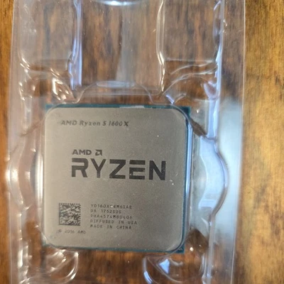 AMD Ryzen 5 1600X - 3.60 GHz Hexa-Core (YD160XBCAEWOF) Processor - Image 1 of 2