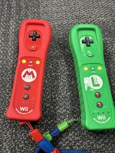 Nintendo Wii Telecomando Ufficiale Mario & Luigi Usato - Foto 1 di 7
