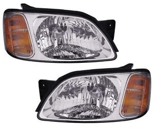 For Subaru Legacy 2000-2004 Headlight Headlamp Set w/Bulbs Left & Right Side - Picture 1 of 8