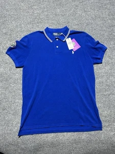 165£ Polo Ralph Lauren Wimbledon Poloshirt Blau Pony Neu mit Etikett Tennisshirt  - Bild 1 von 5