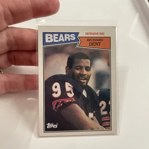CHICAGO BEARS Richard Dent #56 TOPPS 1987 NFL Trading Cards - Picture 1 of 10