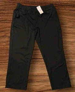 Women's Yogipace Yoga Stretch Pant-Pull On-Pockets Size XL Black-NWT - Picture 1 of 4