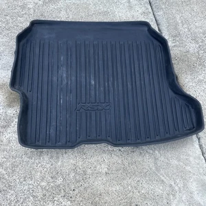 02-06 ACURA RSX - ALL SEASON REAR TRUNK FLOOR MAT RUBBER MAT W/ RSX LOGO OEM - Foto 1 di 4