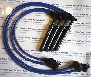 Ford Fiesta Mk4 Mk5 1.6 CVH Efi & Turbo Formula Power 8mm Performance lead set - Picture 1 of 1