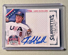 2015 Panini USA Stars & Stripes Silhouettes Signatures Lance McCullers Card 62