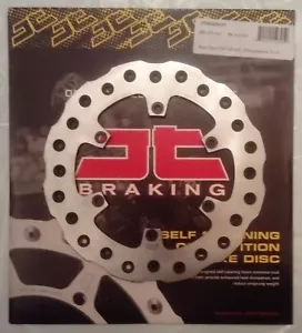 JT Brakes Auto-Limpieza Trasero Ondulado Freno Disco Para Husqvarna TC125 (2014 - Imagen 1 de 1