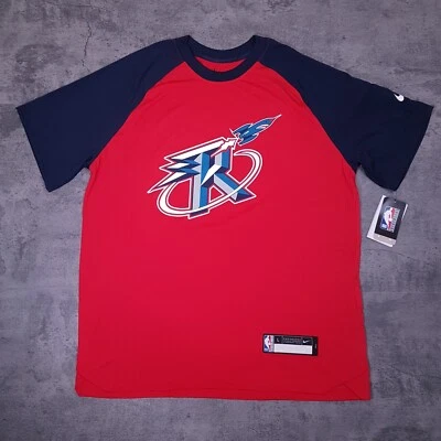 NIKE NBA Houston Rockets 75th Engineered Team Issued Shirt Mens LARGE TALL Red - Image 1 of 4