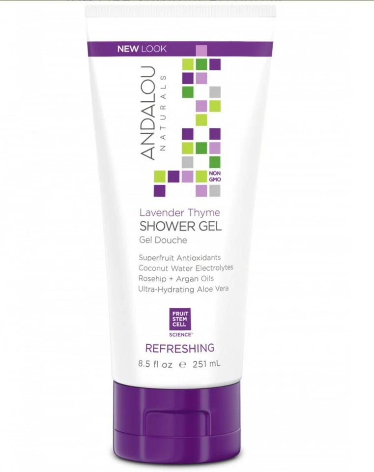 Andalou Naturals Shower Gel Lavender Thyme, 8.5 oz  - Image 1 of 1