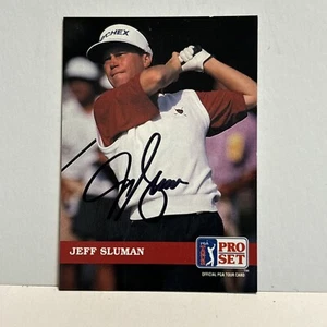 G3 Jeff Sluman #99 1992 Pro Set PGA Golf Tour Autographed Signed Auto Card - Picture 1 of 4