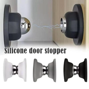 Universal Magnetic Door Stop Holders Catch Stops Anti Door Collision W0O5 - Picture 1 of 11