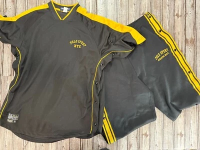 Polo Sport Ralph Lauren Breakaway Chándal a Presión Color Negro Amarillo Talla L Foto 1 de 4