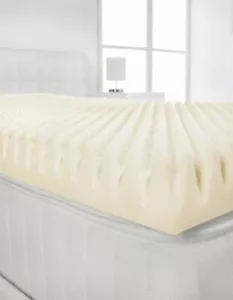 King-Bett Memory Foam Matratzenauflage Profil, Eierschalenbox, Orthopädisch - Bild 1 von 5