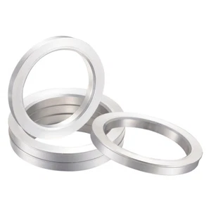 4x Aluminum Hub Centric Spacers Rings 100mm OD to 78.1mm ID (No Spacers) - Picture 1 of 9