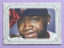 2022 Topps Museum Canvas Collection Reproduction Card David Ortiz Artist Proof