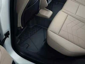 NEW BMW 2 SERIES U06 ALL WEATHER RUBBER REAR FLOOR MAT SET 51475A2DA75 - Picture 1 of 3