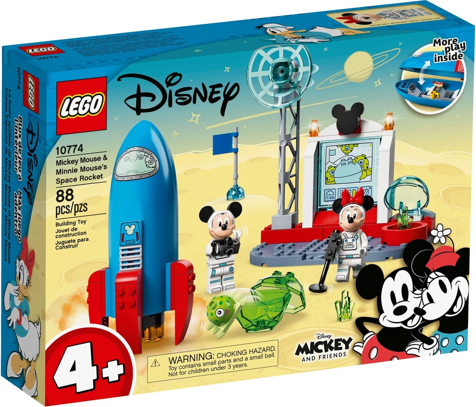 LEGO Disney: Mickey Mouse & Minnie Mouse's Space Rocket (10774)