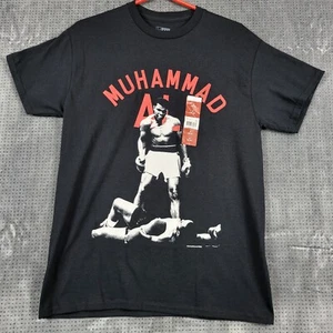 Muhammad Ali Boxing 2023 Short Sleeve T-Shirt Men's Black Medium (38-40) New - Picture 1 of 8