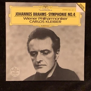 BRAHMS Symphony #4 - CARLOS KLEIBER, Vienna - DG CD SOLID SILVER germany - Imagen 1 de 4