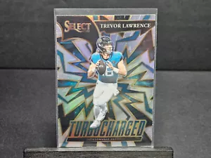 2021 Panini Select Trevor Lawrence RC Turbocharged Silver Prizm #TUR-1 Jaguars - Bild 1 von 1