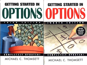 MICHAEL THOMSETT GETTING STARTED IN OPTIONS THIRD AND FOURTH EDITIONS - Foto 1 di 1