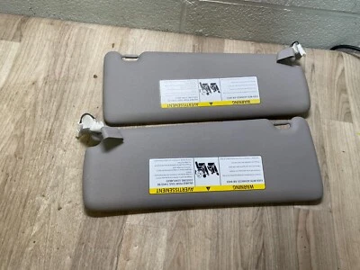 BMW 428XI 335I F36 F30 OEM FRONT SET LEFT AND RIGHT SUN VISOR SUNVISOR GRAY - Image 1 of 4