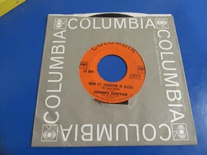7" 45 RPM Schallplatte von JOHNNY HORTON / Sugar Coated Baby / Company Sleeve - Bild 1 von 2