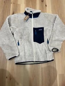 Patagonia Men's Classic Retro-X Fleece Jacket Natural Size S - Picture 1 of 6