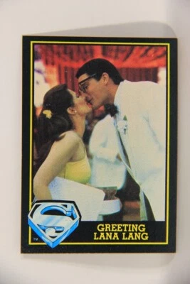 Superman 3 Topps 1983 Trading Card #29 Greeting Lana Lang ENG L019094 - Image 1 of 2