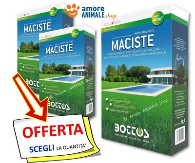 Bottos MACISTE → 1 / 5 / 10 / 20 kg - Sementi Per Tappeto Erboso, Prato Festuca - Immagine 1 di 2