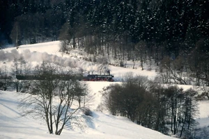 DIA alte Dampflokomotive gerahmt J-R6-9 - Bild 1 von 1