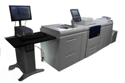 XEROX J75 COLOUR PRESS PRO BOOKLET FINISHER, SRA3 FEEDER, & FIERY - Image 1 of 4