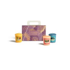 YANKEE CANDLE SET 3 CANDELE VOTIVE THE LAST PARADISE MIX COLLECTION PROFUMAZION