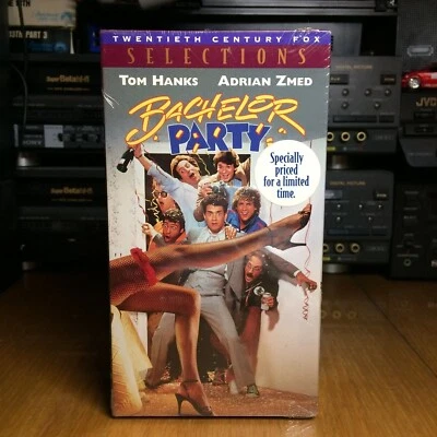 Bachelor Party (1984)(VHS, 1996) Factory Sealed Fox Watermarks Tom Hanks - Image 1 of 4