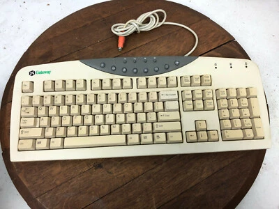 Vintage Gateway Model SK-9920 Wired PC Computer Keyboard *Tested Working* - Image 1 of 4