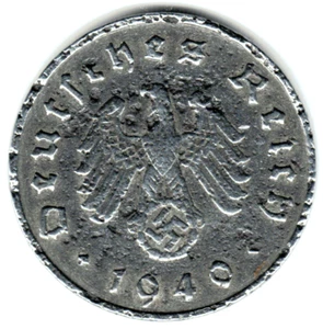 1940 A RECHSPFENNIG AUS DEUTSCHLAND ~ SIE BEWERTEN ES ~ BITTE SEHEN SIE DEN SCAN stk a05 - Bild 1 von 4